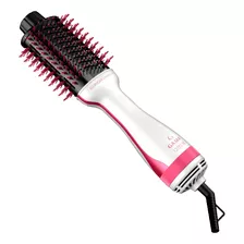 Escova Secadora E Modeladora Gama Italy Glamour Pink Brush 3d 3 Em 1, 1300w 220v