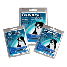 Frontline Pipeta Perros 40 Hasta 60 Kg X3 Unidades