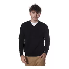 Sweater Hombre Liso Hilo Cuello V Colores Premium H13 R