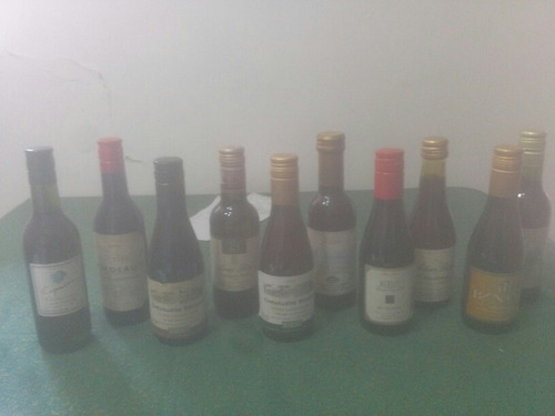 Botellas De Coleccion De Vino Pequeñas