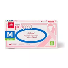 Medline Generation Pink Pearl - Guantes Para Examen De