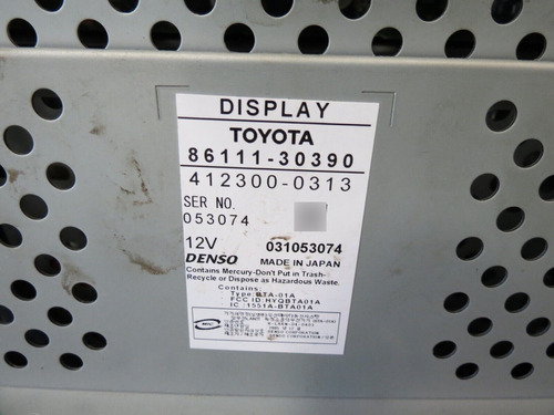  06-07 Lexus Gs Audio Radio Climate Gps Info Dash Dis Ccp Foto 3