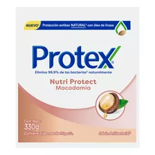 Jabon Protex Nutri Protect Macadamia Tripack