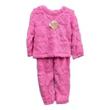 Pijama De Niños Texturizado, Invierno Plush