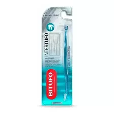 Escova De Dente Bitufo Intertufo Cilíndrica 3 A 6,5mm