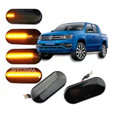 Kit Seta Pisca Sequencial Vw Amarok Paralama Lateral Led