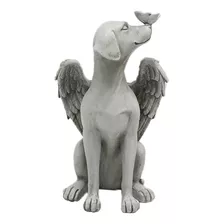 Estatua Conmemorativa Para Mascotas Ángel Perro Estatuilla R