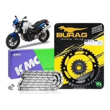 Kit Relação Bmw F800r Corrente C/retentor 2009-2016 Dura/kmc