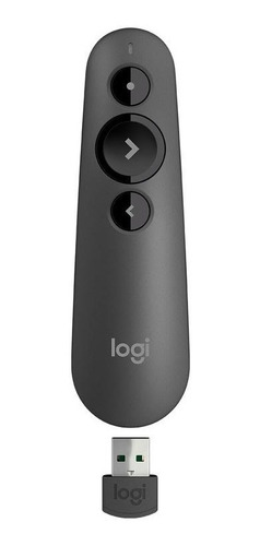 Apresentador Sem Fio Logitech R500 Com Laser Usb E Bluetooth