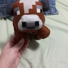 Peluche Reversible Vaca De Minecraft De Un Lado Y Filete Otr