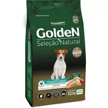 Ração Golden Seleção Natural Cães Adultos Porte Pequeno Frango & Arroz 10,1kg