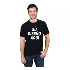 Playera Personalizada Negra Para Hombre O Mujer O Niño