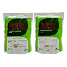 Paquete De 2 Kelatex Fe Forte 1 Kg Hierro