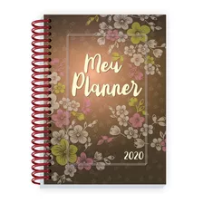 Planner Agenda - Meu Planner 2020 - Capa Floral