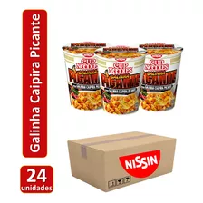 Cup Noodles Galinha Caipira Picante Caixa Com 24 Unidades