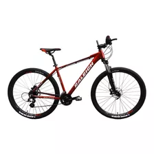 Mountain Bike Raleigh Mojave 4.5 R29 21 24v Frenos De Disco Mecánico Cambios Shimano Tourney Tx50 Y Shimano Altus M310 Color Rojo 