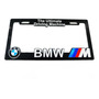  Portaplacas Premium Bmw Rayas Juego 2 Piezas