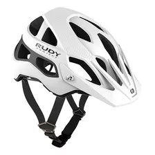 Casco Rudy Protera - Blanco Negro Mate - Original