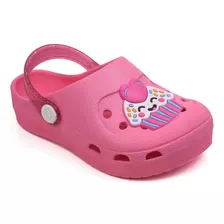 Croc Infantil Estrelinha Original Feminino Babouche Chinelo