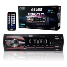 Radio Melhor Que Pioneer + Suporte P Celular 2 Usb Bt 4x45w