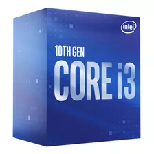 Procesador Intel Core I3-10100 De 4 Núcleos Y 4.3ghz 