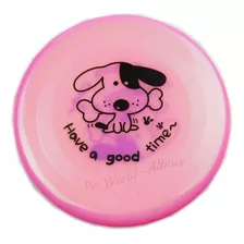 Juega Con Tu Perro Disco Volador Frisbee Mascota Feliz