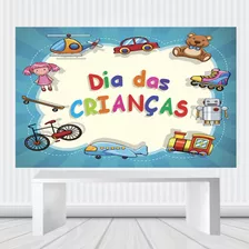 Painel Banner Festa Infantil 1,00 X 0,65 Decorativo 20h