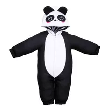 Macacão Infantil Moletom Panda Isabb 