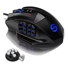 Mouse Juegos Utechsmart Venus Rgb Con Cable, 16400 Dpi Mouse