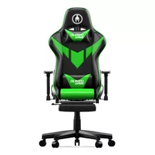 Silla Gamer Premium Atenea (verde) Marca Olimpogaming