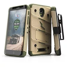 Funda Alcatel Fierce 4, Serie Zizo [serie Bolt] Con Soporte