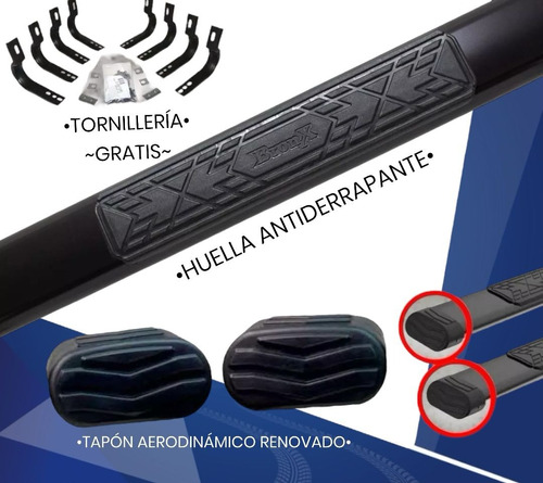 Estribos Dodge Ram 2500 2009-2018 Cabina Sencilla Bronx Foto 4