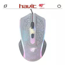 Mouse Gamer Havit Hv-ms736 Led Rgb 1200 Dpi 4 Botones B @pd