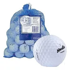 Maxfli 48 Reciclado Pelotas De Golf En Bolsa De Malla