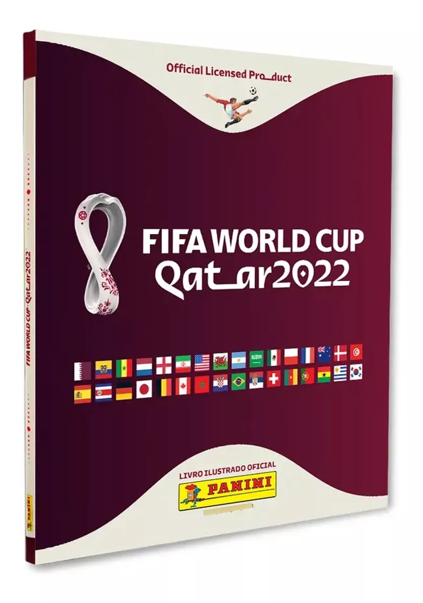 Album De Figurinhas Oficial Copa Do Mundo 2022 Capa Dura