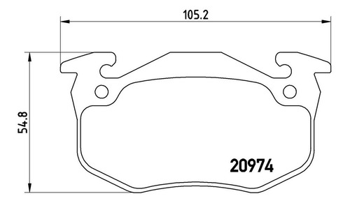 Balatas Traseras / Peugeot 206 Cc Rc Line 2007 Semimetlica Foto 2