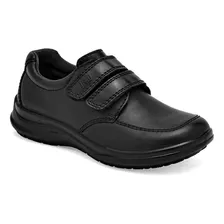 Zapato Casual Mod 402113 Para Niño Flexi Color Negro