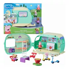 Peppa Pig Trailer Com Amigos 47cm 10 Peças 3+ F8863 Hasbro