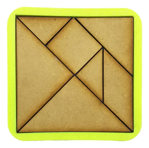 Tangram Juego De Ingenio Souvenir + Bolsita + Sticker X10