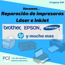 Reparación Impresoras - Multif. Laser Chorro Tinta Hp Epson