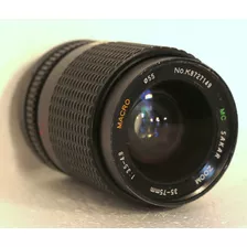 Lente Zoom Sakar 35-75 Mm Pase Canon Analogico