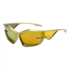 Trendy Y2k Wrap Around Gafas De Sol Para Hombres Mujeres Mod