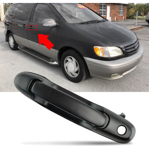 Exterior Door Handle For 98-03 Toyota Sienna Van Front R Oad Foto 8