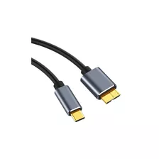 Cable Usb-c A Usb Micro B Para Disco Duro Externo 5gbps 1 M