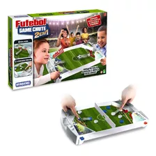 Jogo De Futebol De Mesa Portátil Game Chute 2x1 Gol A Gol