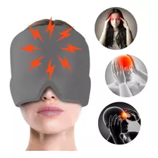 Gorro De Gel Alivio Migraña Compresa Fría Dolor Cabeza Ojo F