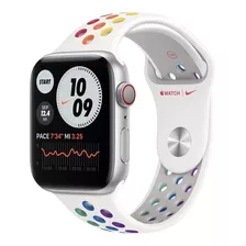 Apple Watch Series 6 44 Aluminio Silver Nike Sport Gps 4g