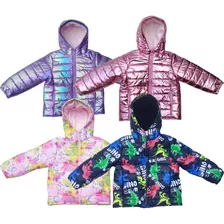 Campera Puffer Inflable Niño/a Abrigo Talle 4 Al 14 Kina