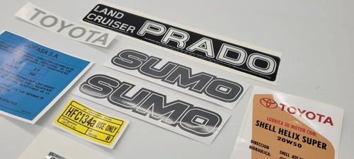 Toyota Prado Sumo Calcomanias Y Emblemas Version Cruiser  Foto 6
