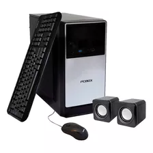 Gabinete Pc Atx Incluye Fuente Teclado Mouse Y Parlantes